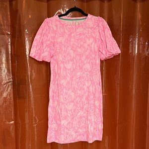 Lilly Pulitzer Pink and Green Patterned Top